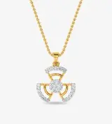 Diamond Ed Pendant Yellow Gold / 14KT