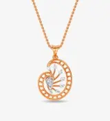 Lohan Pendant From Kisna Yellow Gold