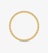 Vighnaharta Gold And Rhodium Plated Alloy