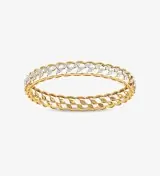 Vighnaharta Gold And Rhodium Plated Alloy