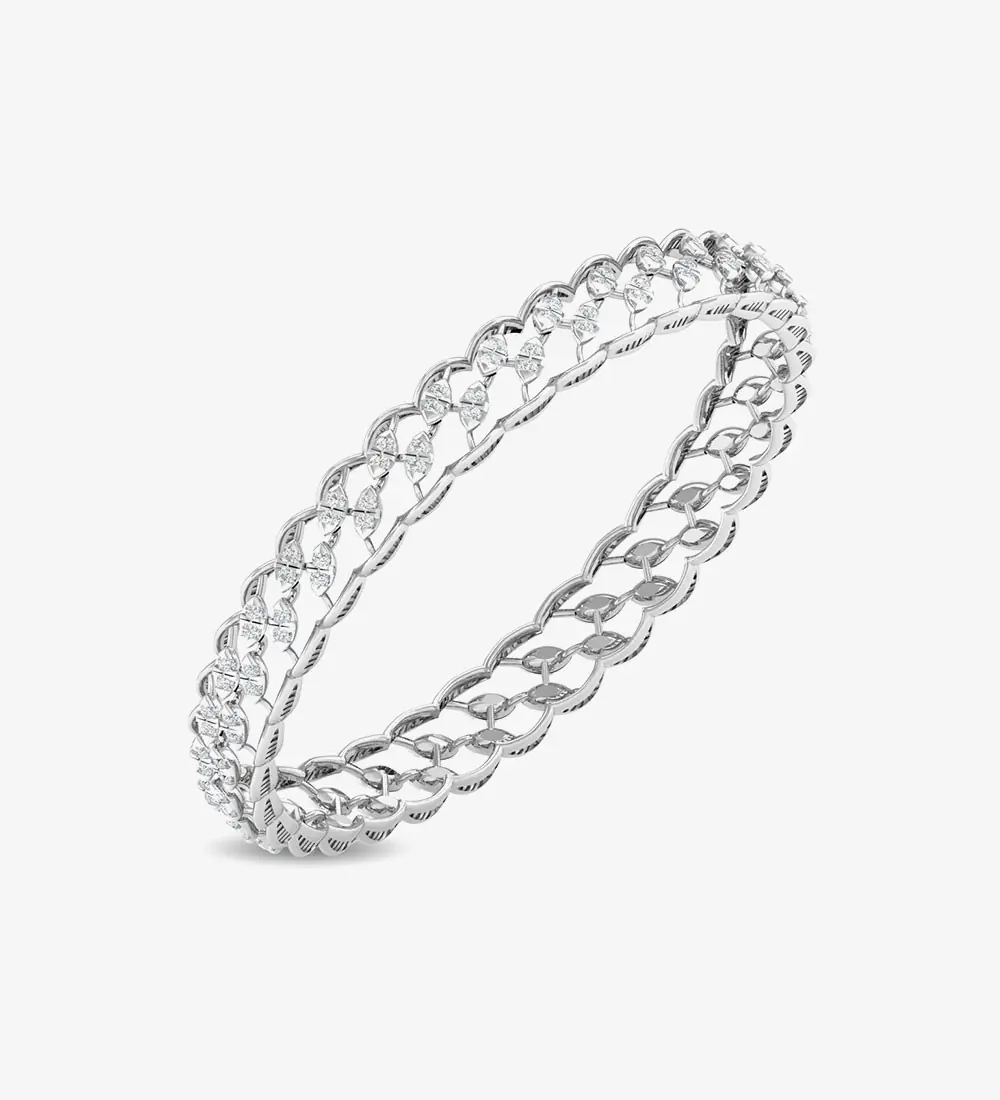 Vighnaharta Gold And Rhodium Plated Alloy