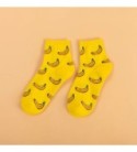 Women Socks Kawaii Funny Fruit Banana Lemon Strawberry Harajuku Colorf