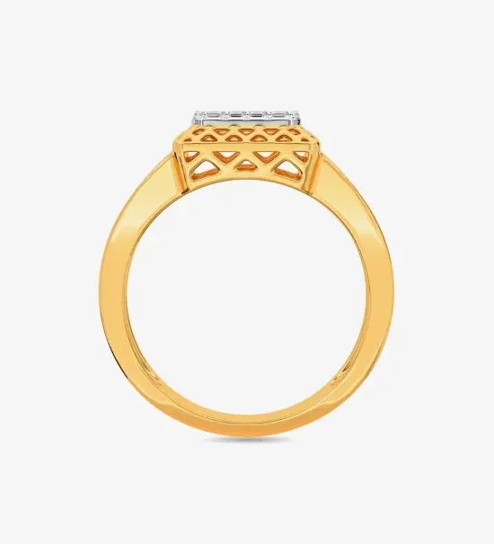 Casual Thomas Diamond Ring Yellow Gold