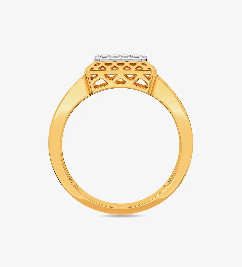 Casual Thomas Diamond Ring Yellow Gold