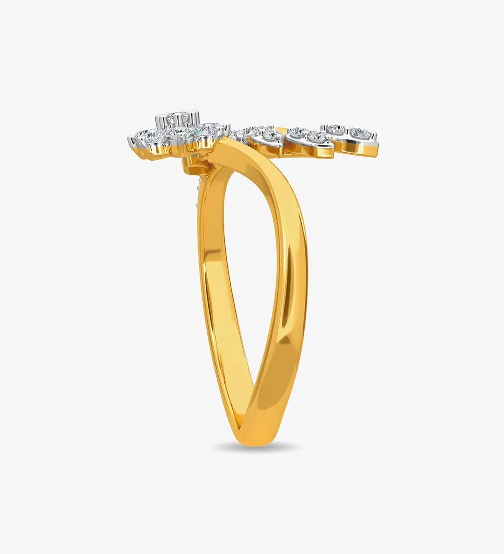 The Tepo 18kt Diamond Yellow Gold Ring
